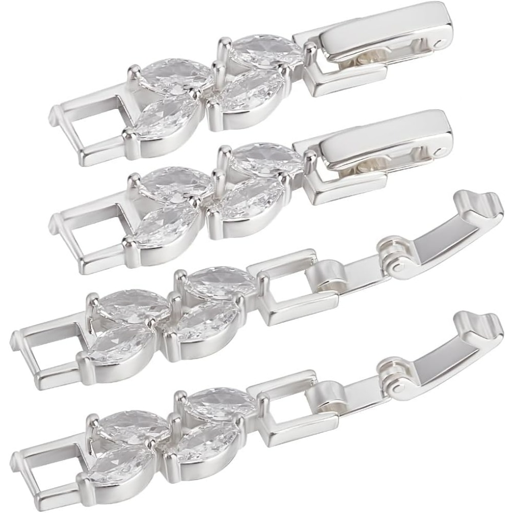 Jewelry Watches Silver - 1 Kotak 6 Buah Gesper Pemanjang