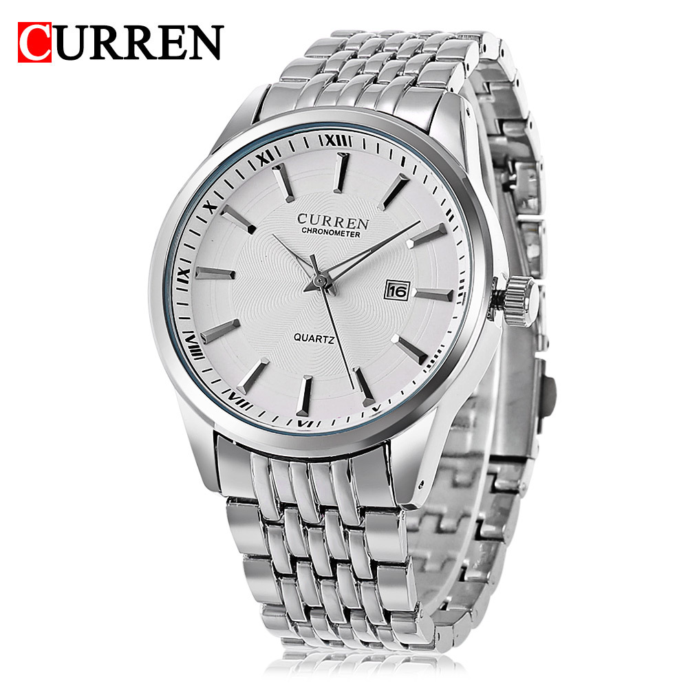 Jewelry Watches Silver - CURREN jam tangan 8052 tahan air