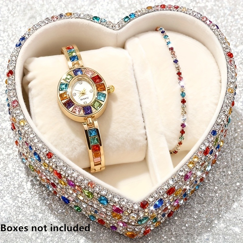 Mystery Jewelry Jar Watches - 2 Buah Jam Tangan Kuarsa Wanita