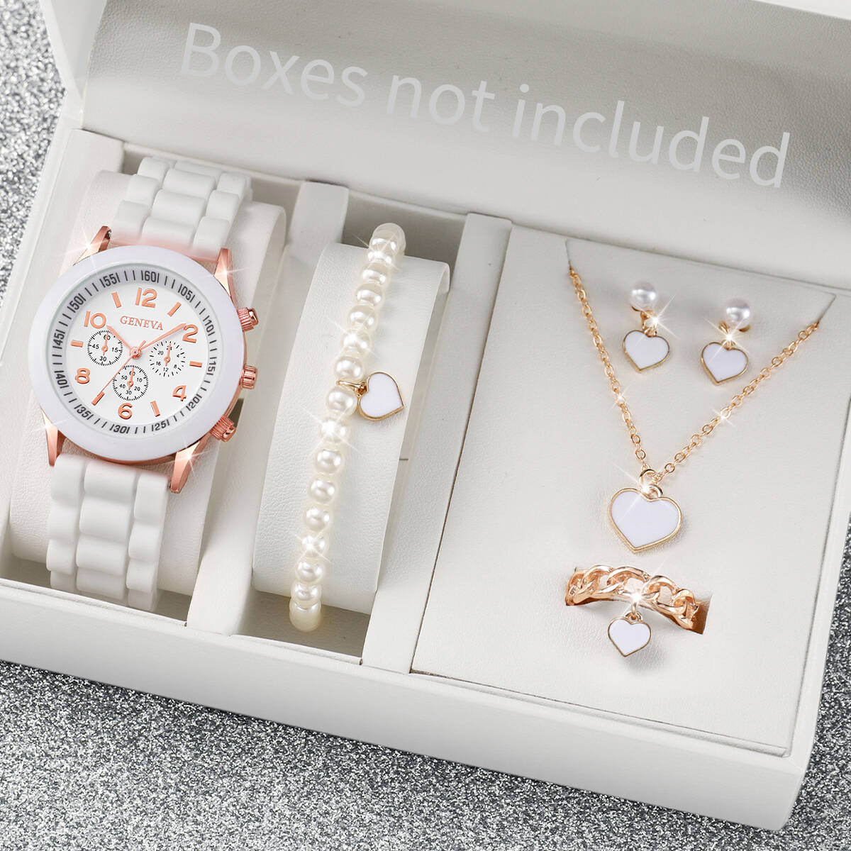 Mystery Jewelry Jar Watches - 5/6 Buah Jam Tangan Wanita Modis