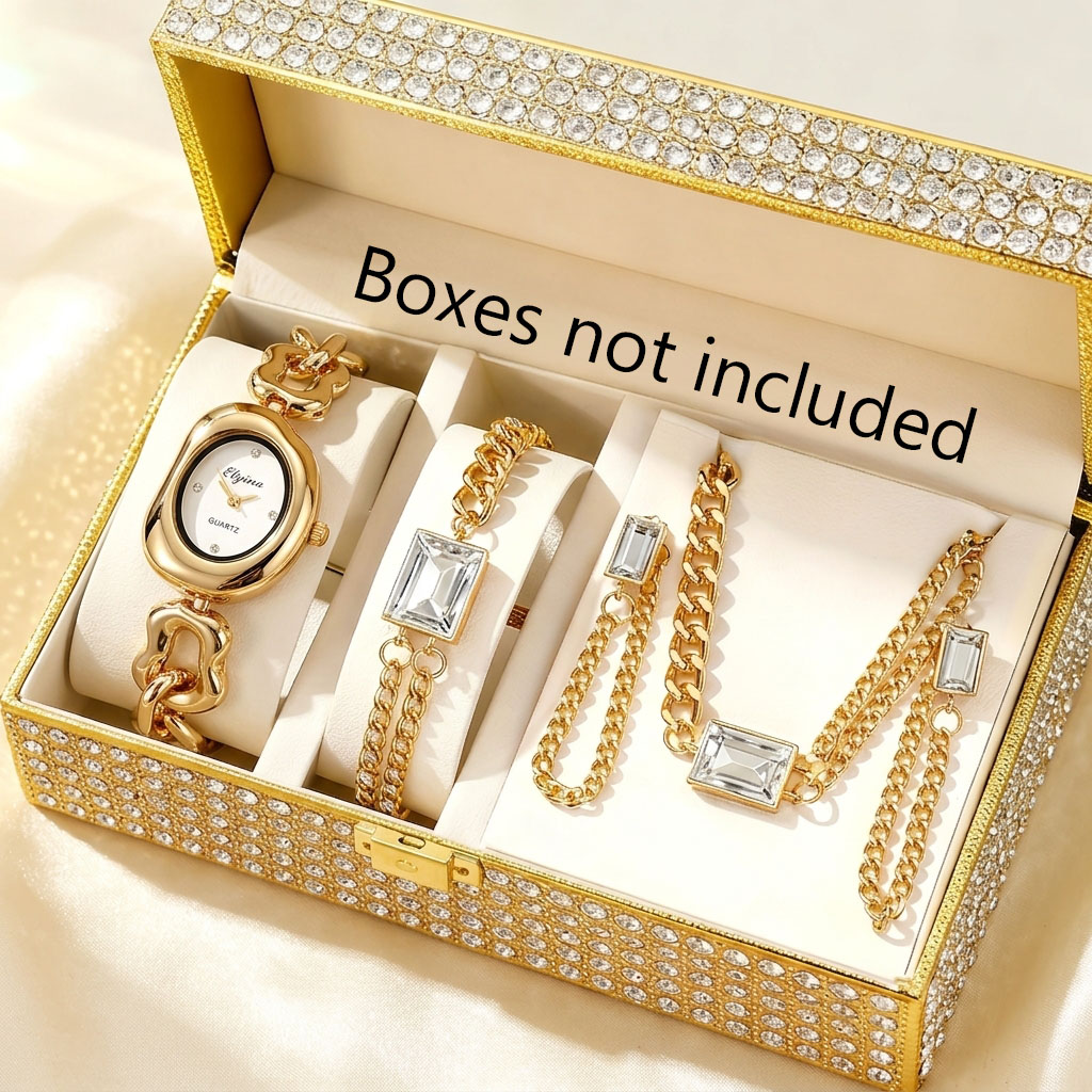 Mystery Jewelry Jar Watches - 5PCS Set Perhiasan Jam Tangan Wanita