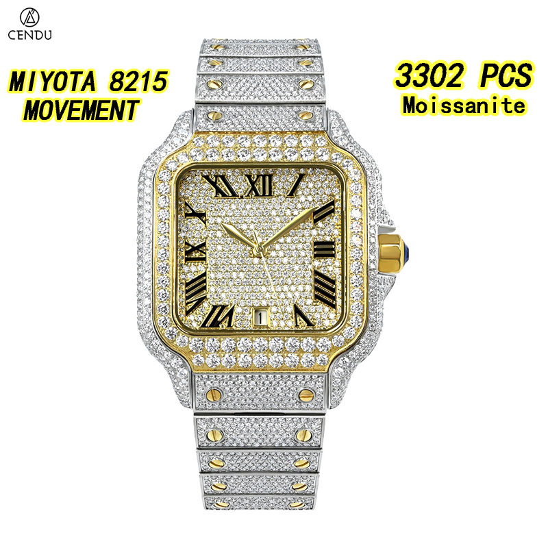 Vvs Jewelry Watches - Jam Tangan Mewah VVS Moissanite Untuk