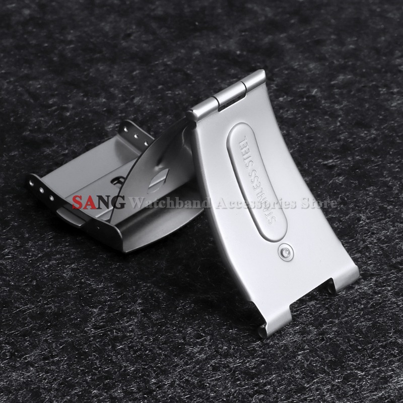 12/14/16/18/20/22mm Gesper Lip - Jewelry Watches Silver ulasan dan harga