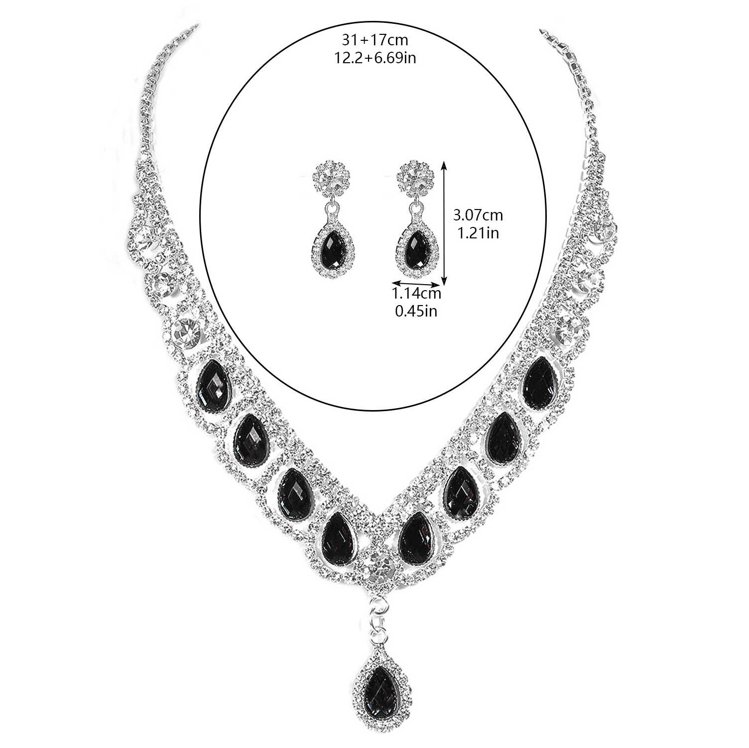 DINGKA Set Kalung dan Anting B - Al Ain Jewelry & Watches Exhibition 2025 ulasan dan harga