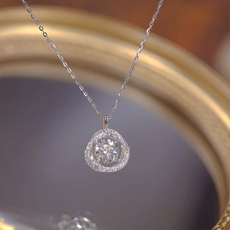Perhiasan Perak Murni 925 Kalu - Crystal Choker Necklace ulasan dan harga