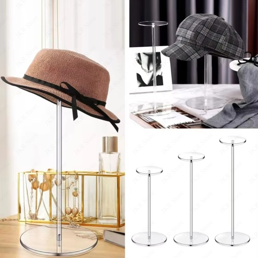 Stands pajangan topi akrilik 3 - Jewelry Store For Watches ulasan dan harga