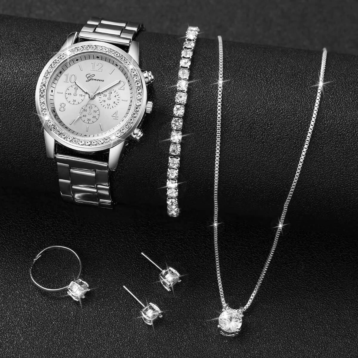 6 Buah/Set Jam Tangan Wanita B - Mystery Jewelry Jar Watches ulasan dan harga