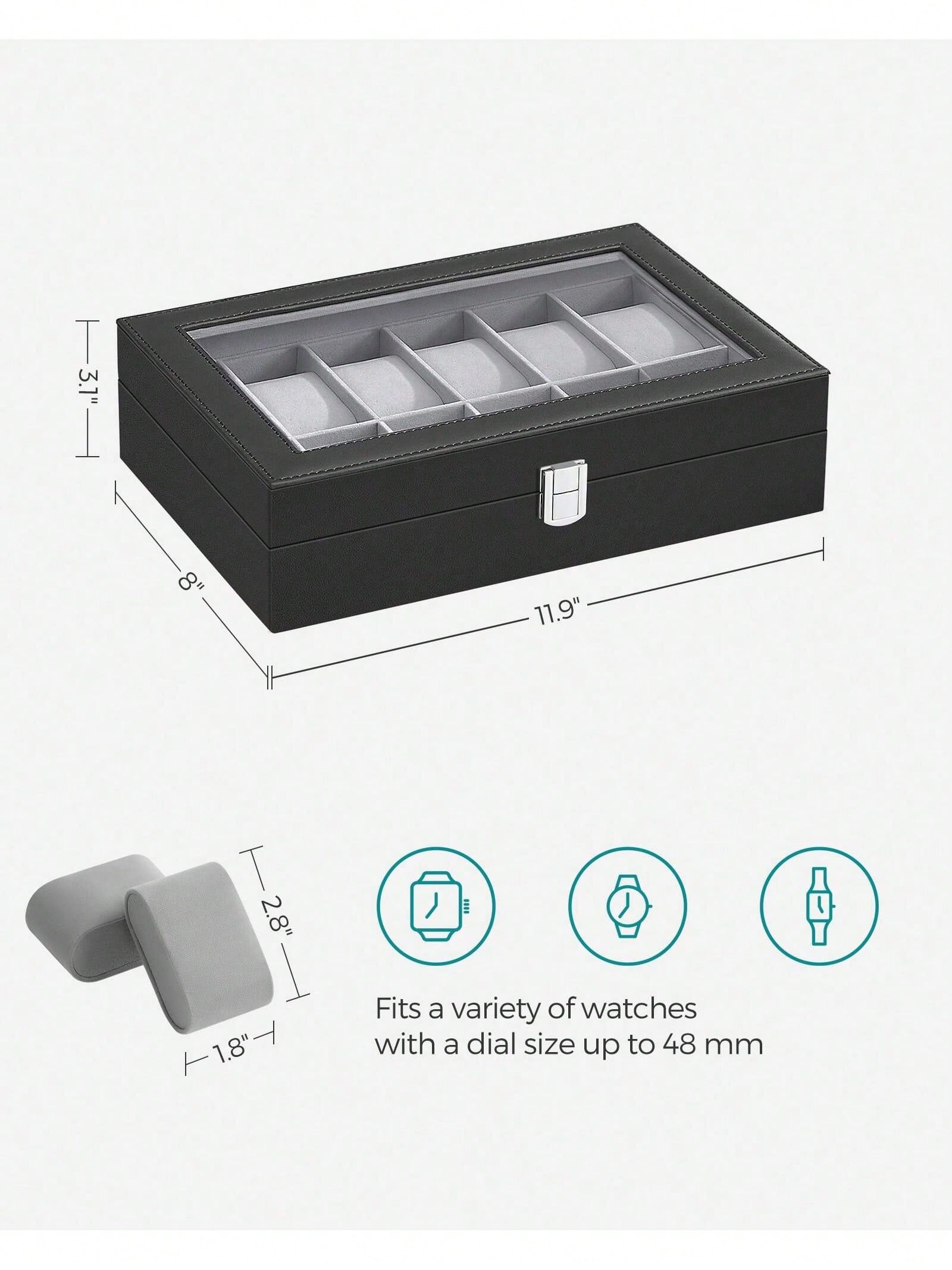 Kotak Jam Tangan 12 Slot yang  - Jewelry Stand Watches ulasan dan harga