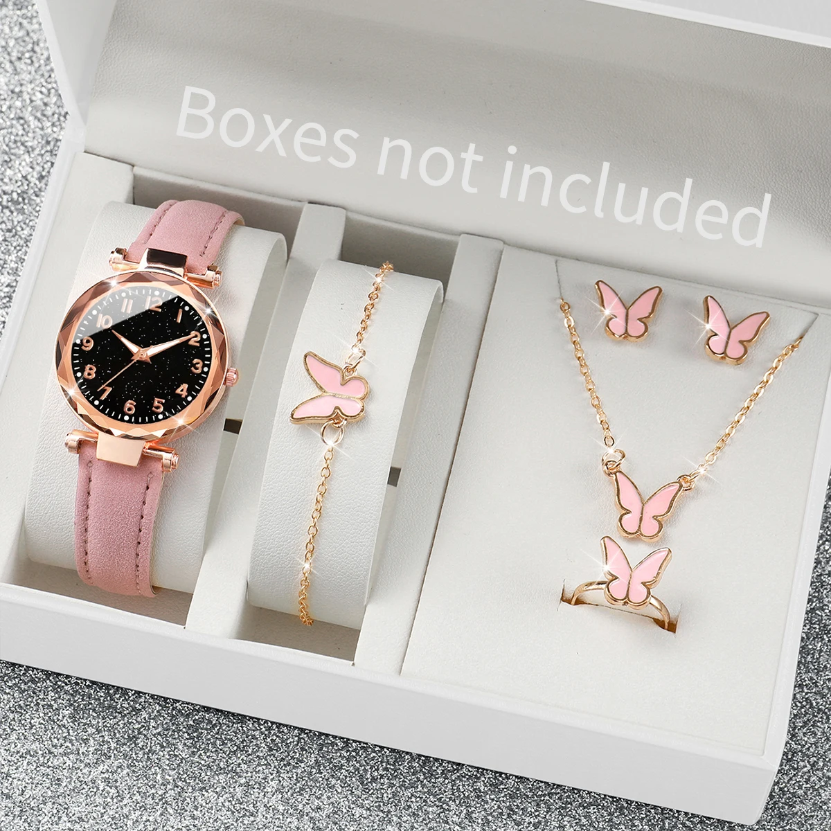 5/6 Buah Jam Tangan Wanita Mod - Mystery Jewelry Jar Watches ulasan dan harga
