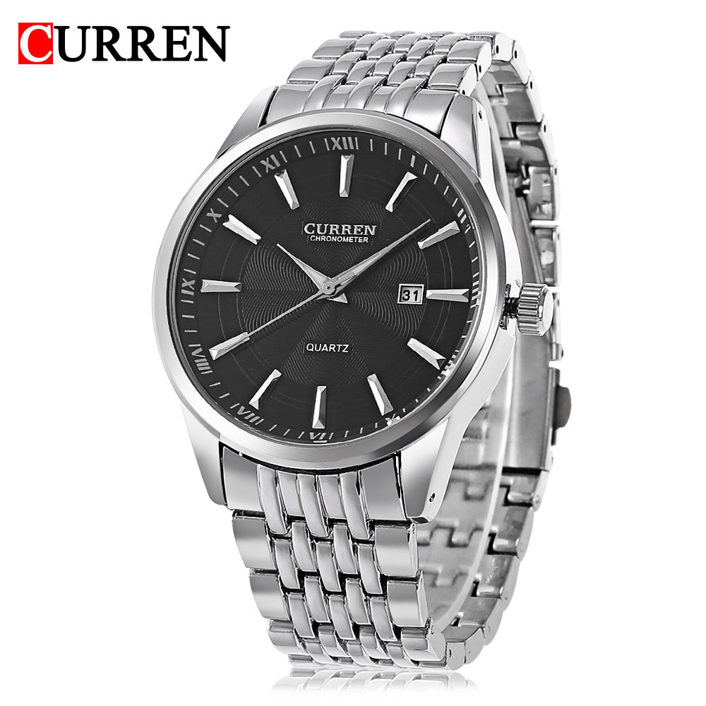 CURREN jam tangan 8052 tahan a - Jewelry Watches Silver ulasan dan harga