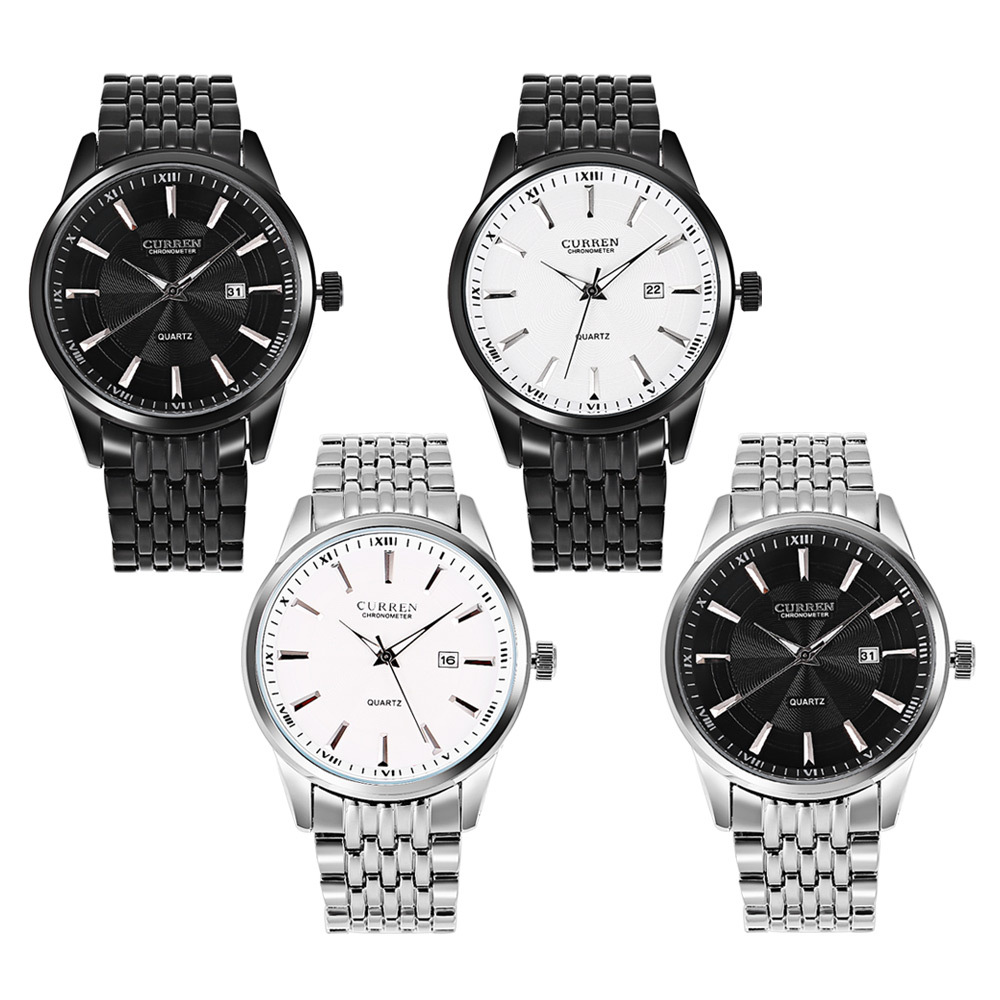 CURREN jam tangan 8052 tahan a - Jewelry Watches Silver ulasan dan harga