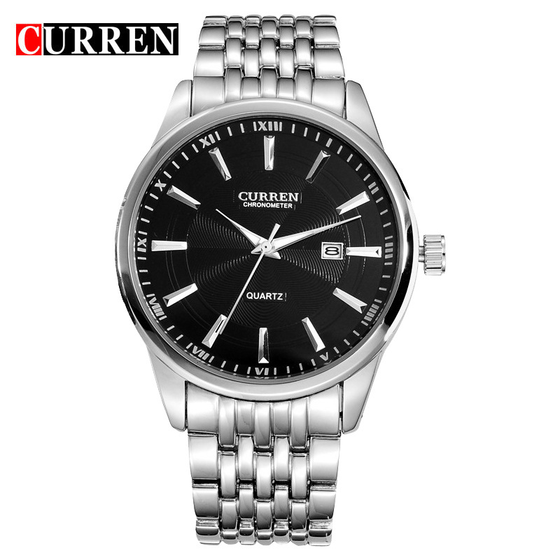 CURREN jam tangan 8052 tahan a - Jewelry Watches Silver ulasan dan harga