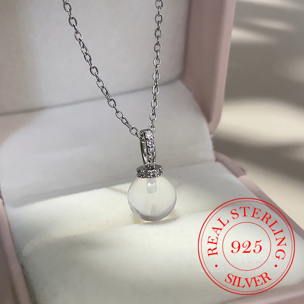 Kalung Liontin Kristal Bola Tr - Crystal Choker Necklace ulasan dan harga