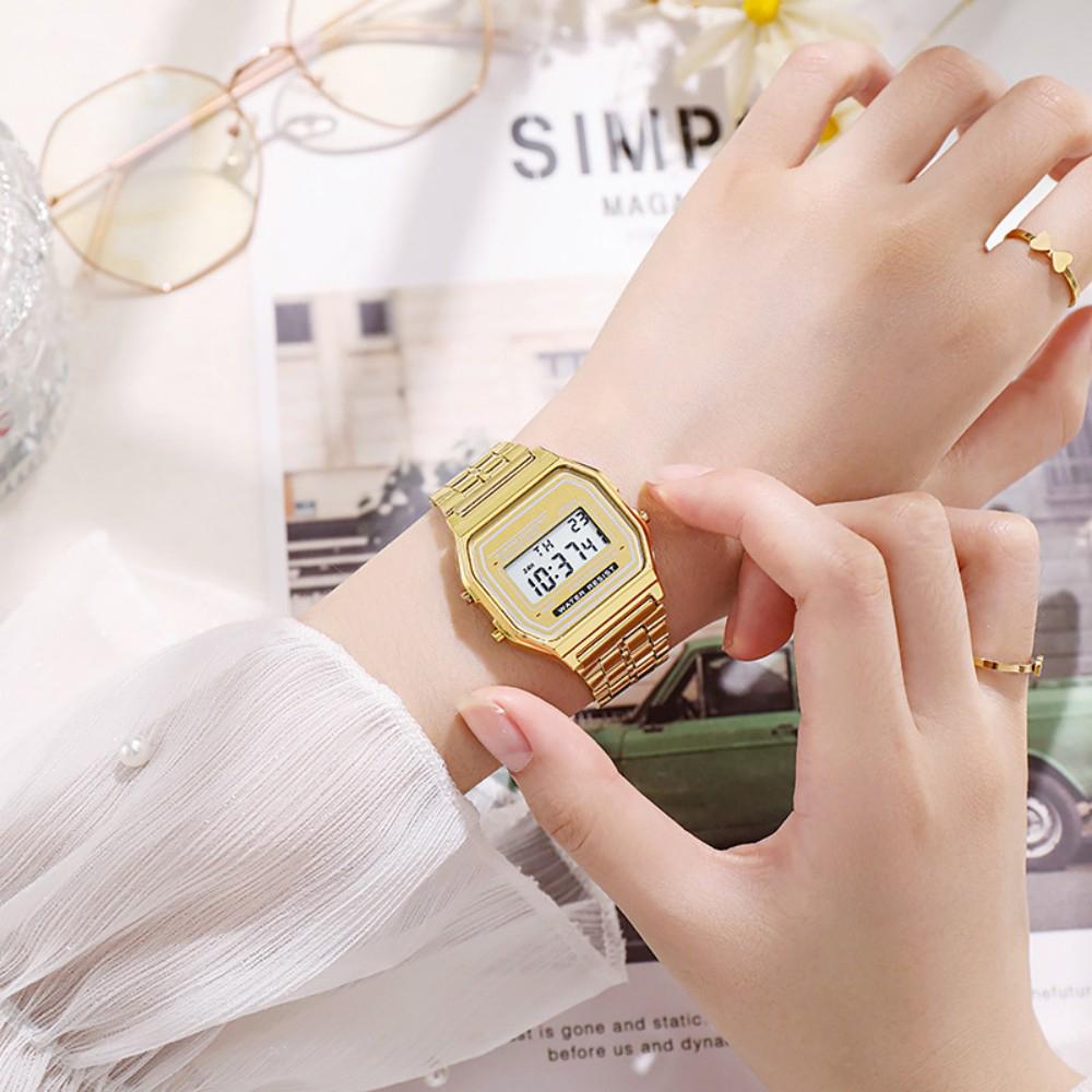 Jam Tangan Digital Elegan untu - Jewelry Watches Silver ulasan dan harga