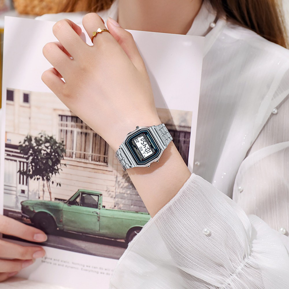 Jam Tangan Digital Elegan untu - Jewelry Watches Silver ulasan dan harga