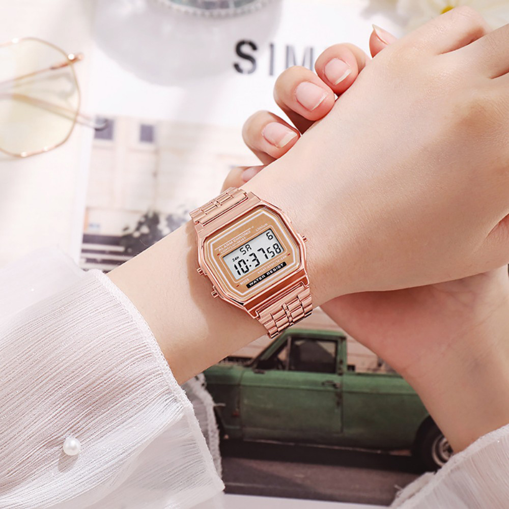 Jam Tangan Digital Elegan untu - Jewelry Watches Silver ulasan dan harga