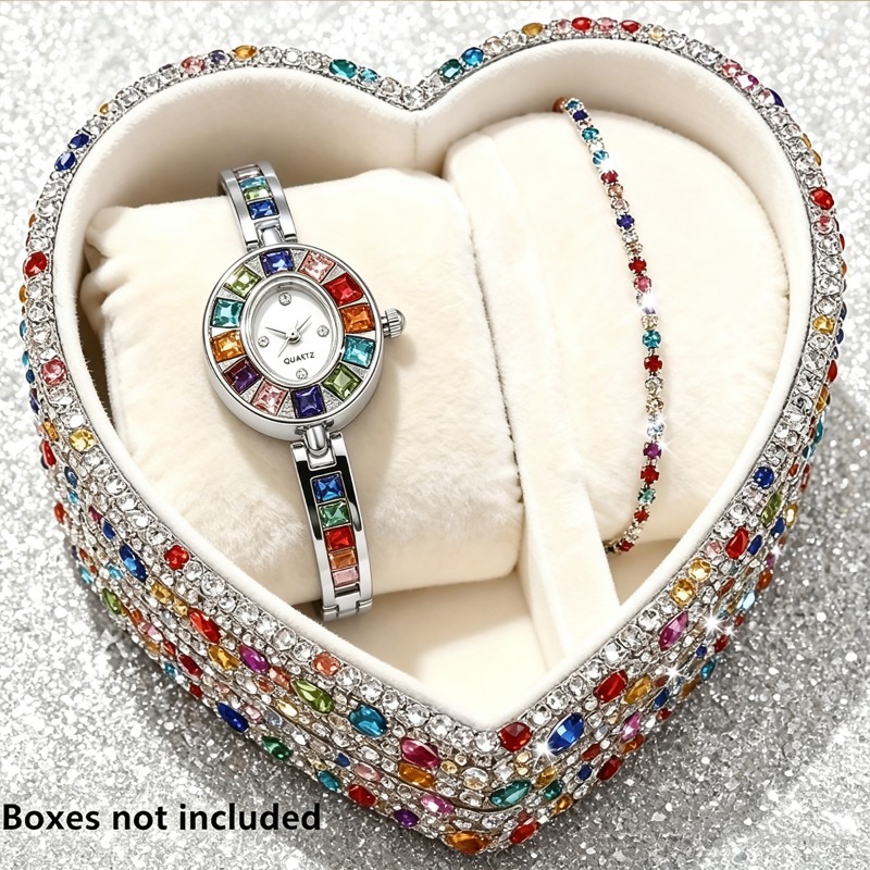 2 Buah Jam Tangan Kuarsa Wanit - Mystery Jewelry Jar Watches ulasan dan harga