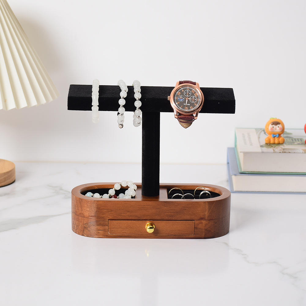 Rak Perhiasan Kayu Solid - Pen - Jewelry Store For Watches ulasan dan harga