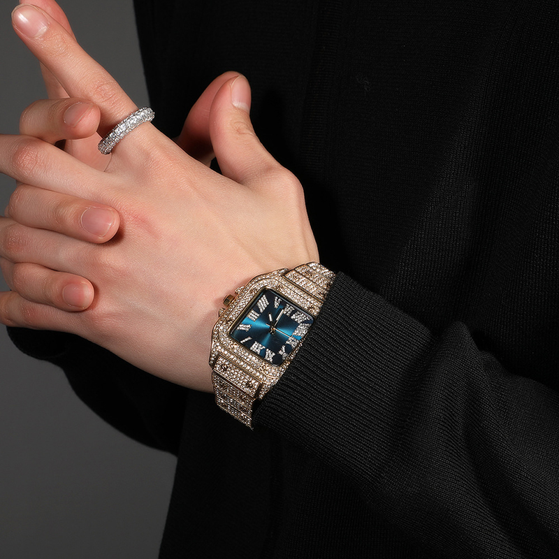Jam Tangan Quartz Mewah Hip Ho - Jewelry Watches Silver ulasan dan harga