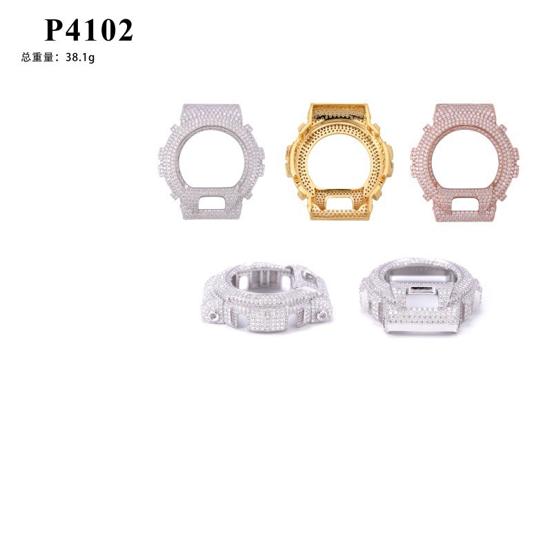 Casing Jam Tangan Hip Hop Blin - Jewelry Watches Silver ulasan dan harga