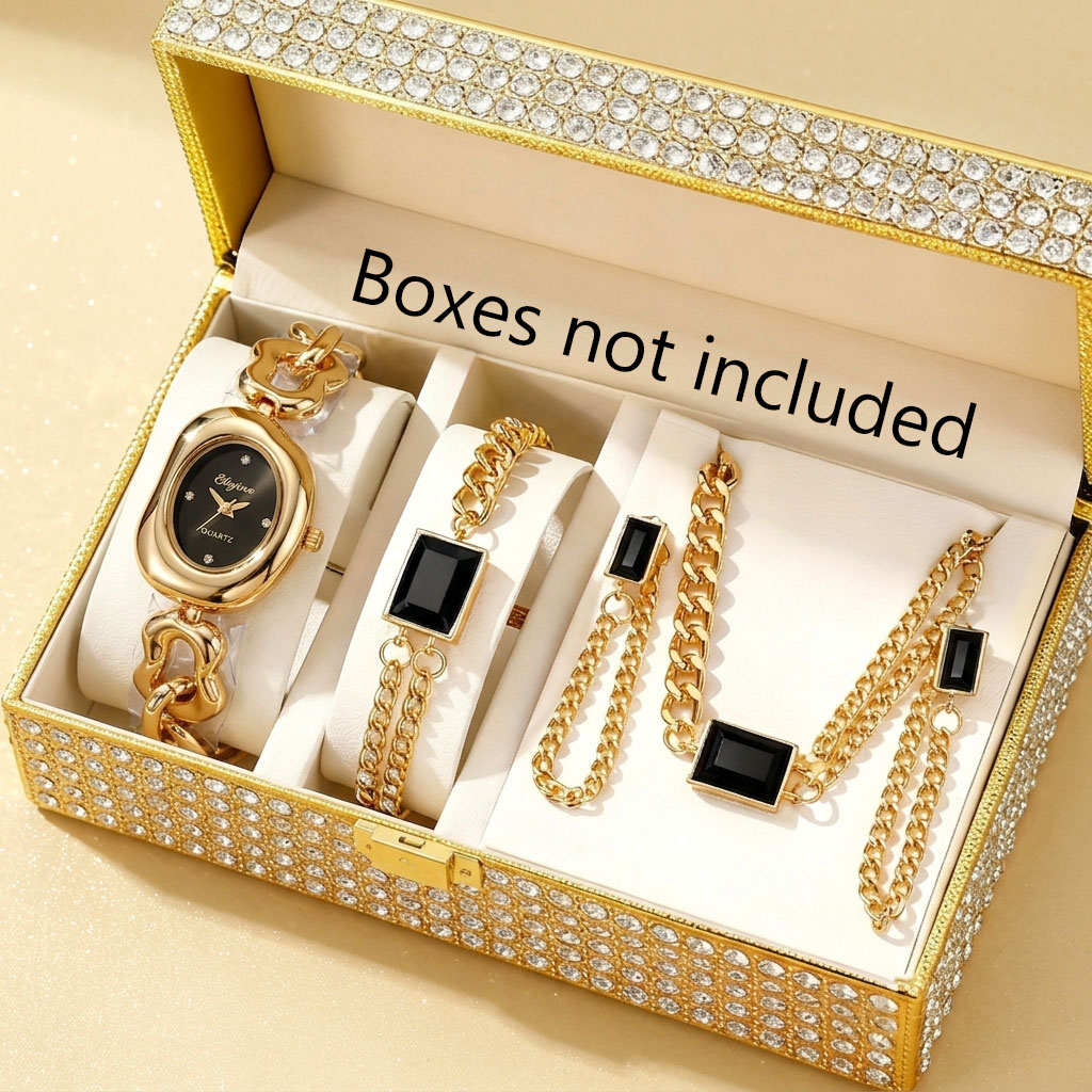 5PCS Set Perhiasan Jam Tangan  - Mystery Jewelry Jar Watches ulasan dan harga