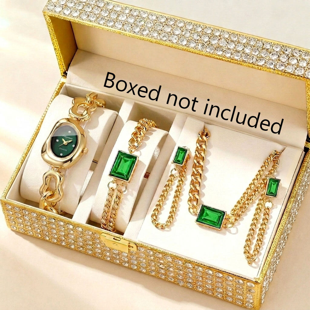 5PCS Set Perhiasan Jam Tangan  - Mystery Jewelry Jar Watches ulasan dan harga