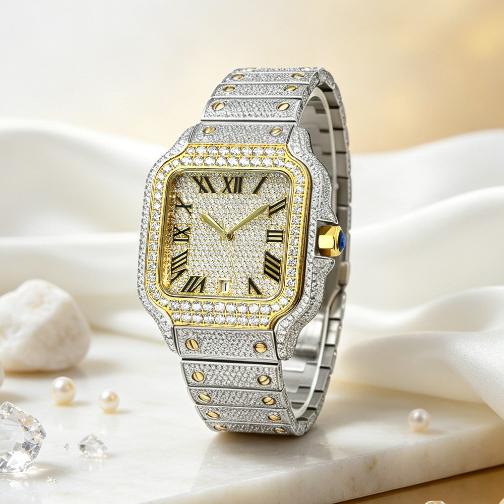 Jam Tangan Mewah VVS Moissanit - Vvs Jewelry Watches ulasan dan harga